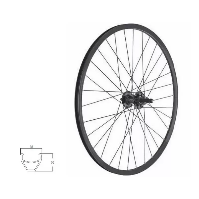 27.5'' Front Wheel Disc Tubeless Ready QR100 - image
