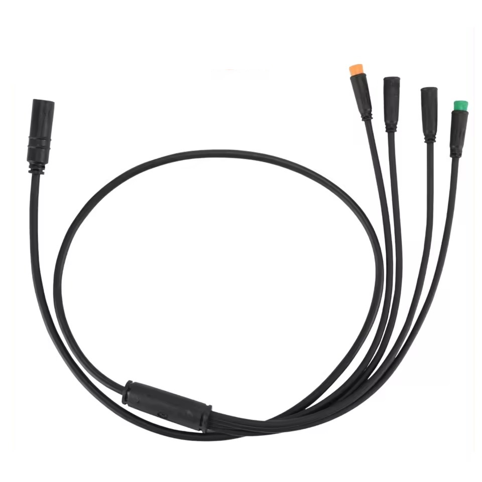 Cable de motor CD-1T4 4 en 1 para bicicleta eléctrica