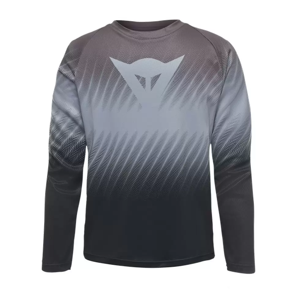 Long Sleeves MTB Scarabeo Jersey LS Gray/Black Size XL (12-14 Years) - image