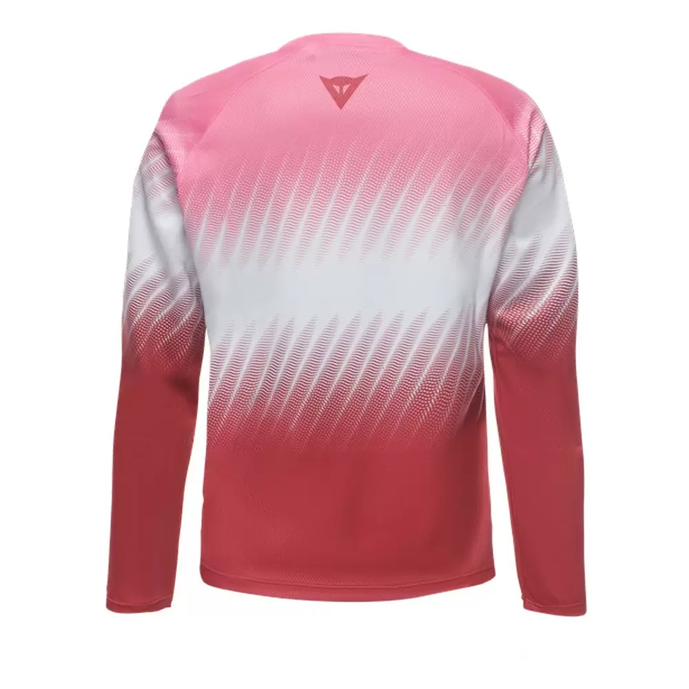 Langarm MTB Scarabeo Jersey LS Rosa/Weiß Größe M (9-10 Jahre) #1