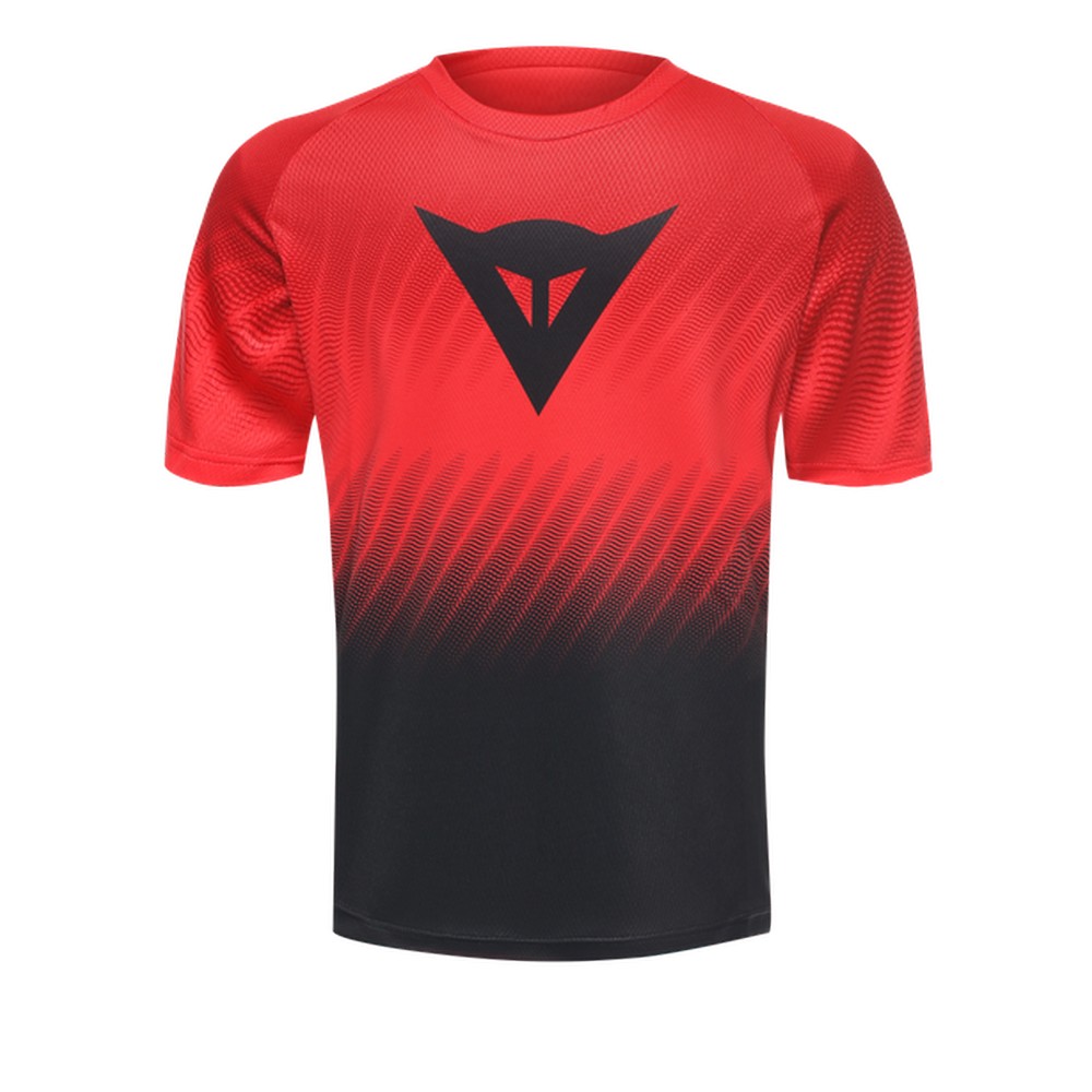 Maillot VTT Scarabeo Manches Courtes SS Rouge/Noir Taille XL (12-14 Ans)