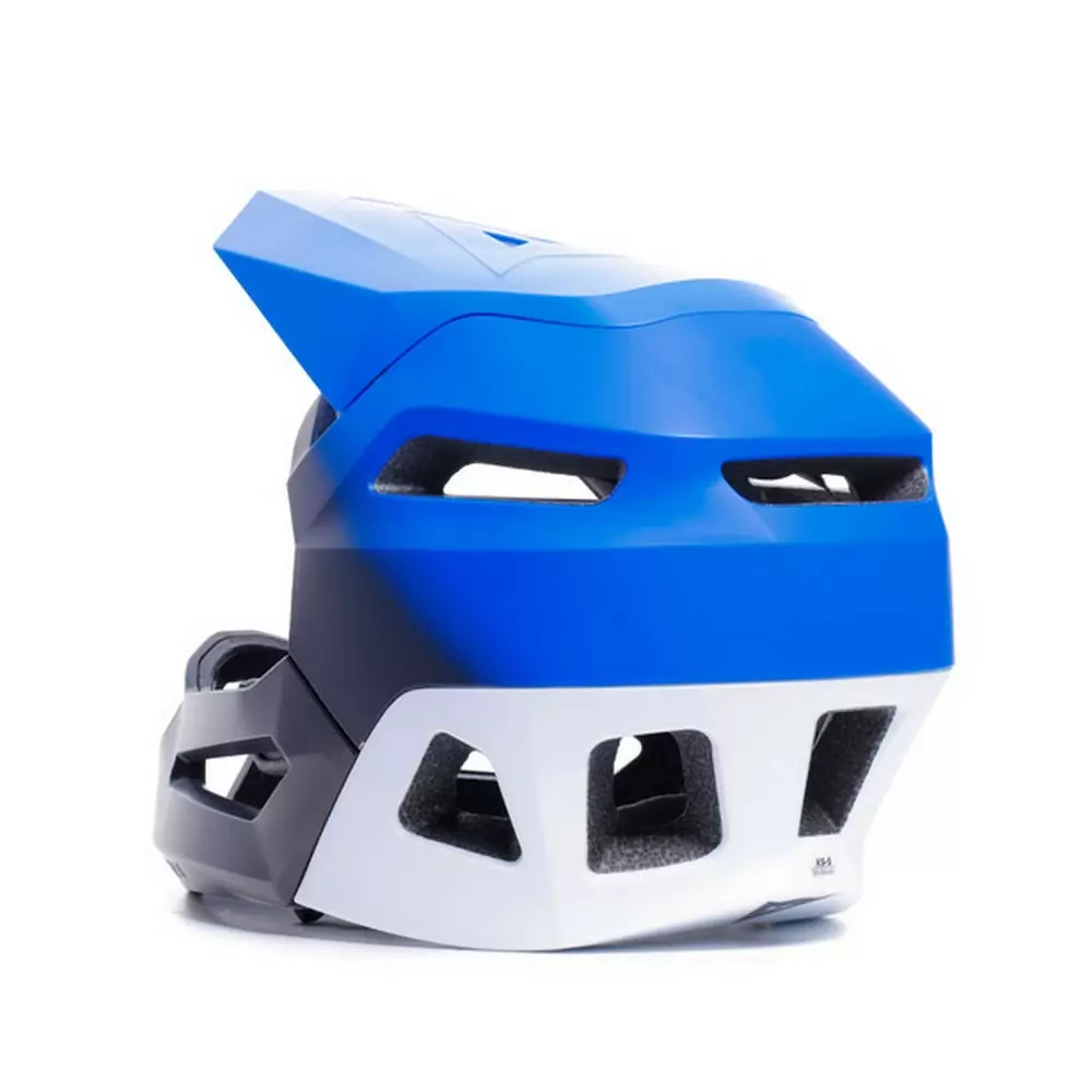 Full Face MTB Helmet Scarabeo Line 01 Black/Blue Size XS-S (50-54) #3
