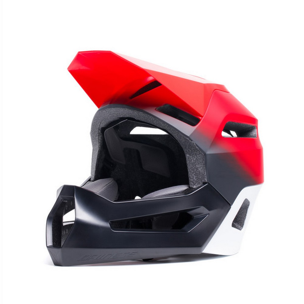 Full Face MTB Helmet For Kids Scarabeo Line 01 Black/Red Size XS-S (50-54)