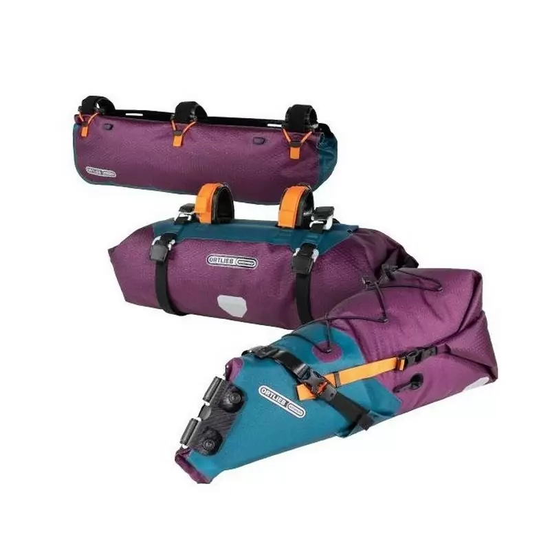 Bikepacking Bag Kit Front + Frame + Rear Purple Limited Edition 9 + 4 + 16,5L - image