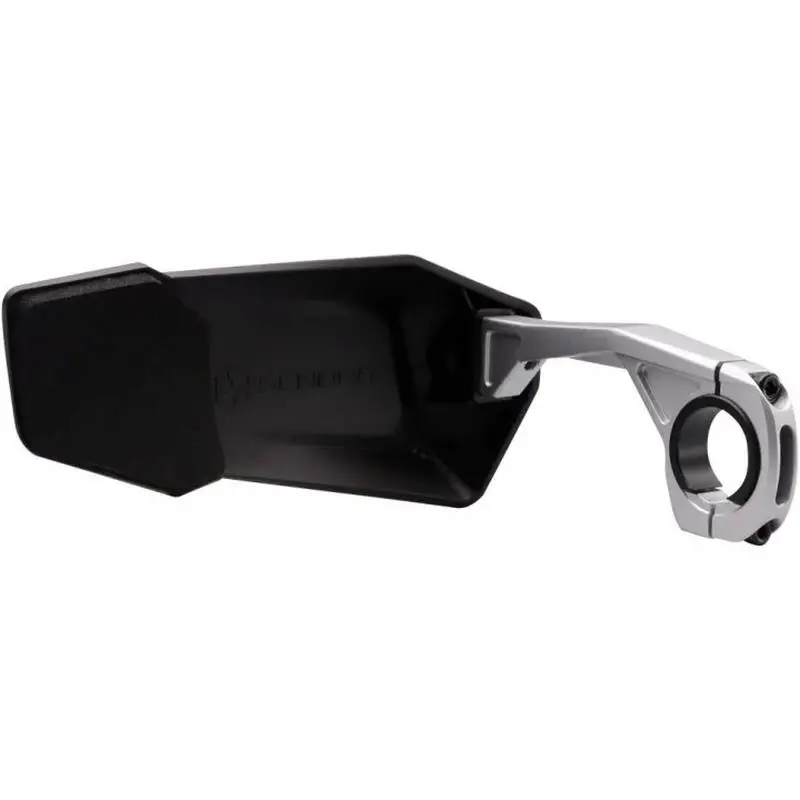 Coppia Paramani Nock V3 Regolabili Mtb Nero Con Staffa Argentata #2