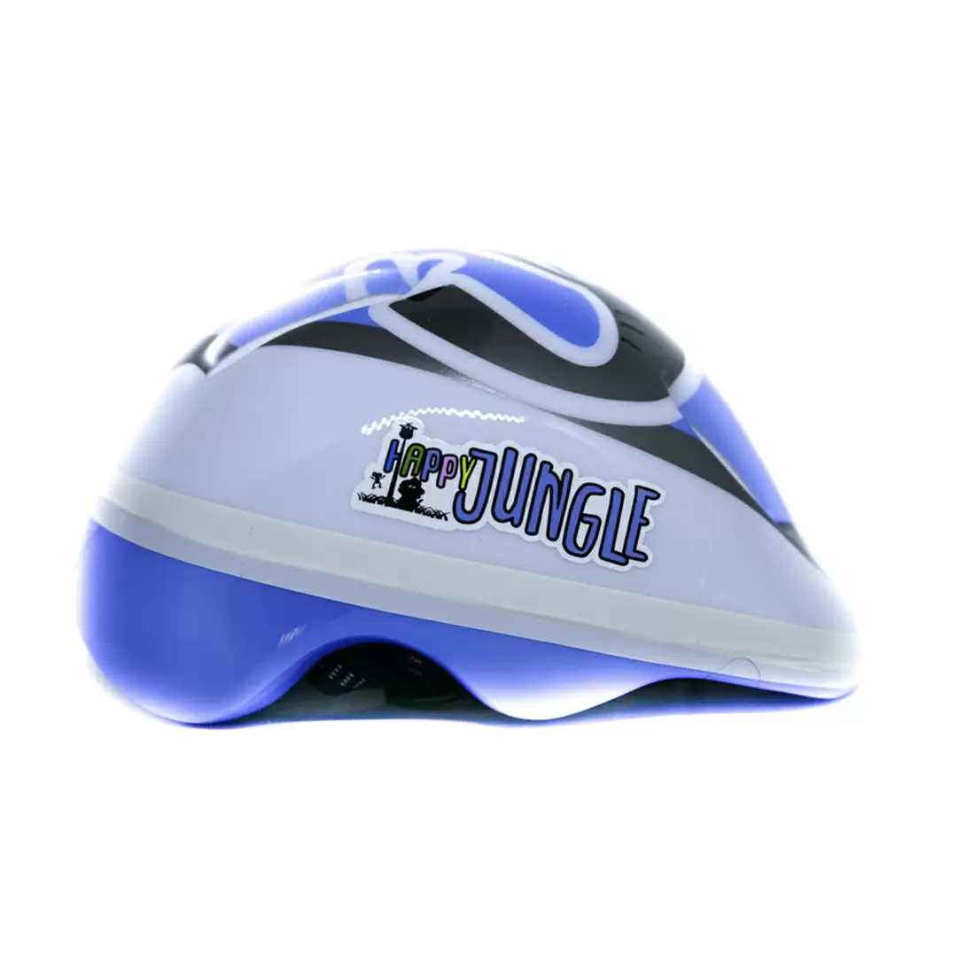 Girl's cycle helmet Happy Jungle model light blue size XS #1