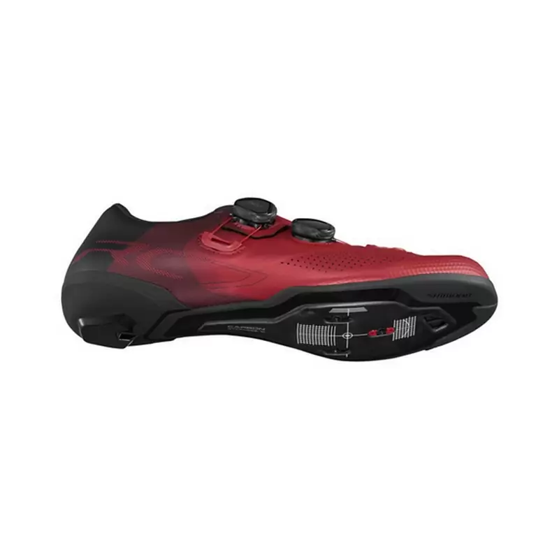 Scarpe Strada RC7 SH-RC702 Rosso Taglia 45 #2