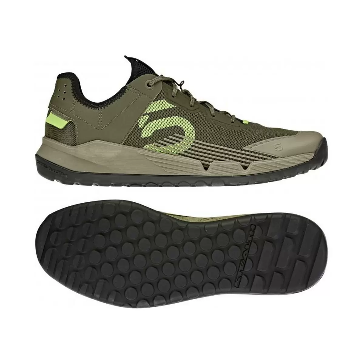 MTB Flat Shoes 5.10 Trailcross LT Green Size 44 #4