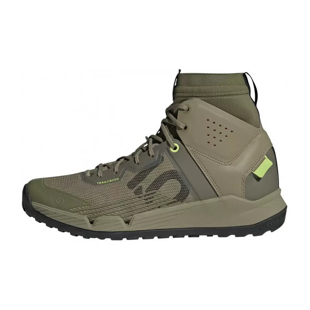 MTB Flat Shoes 5.10 Trailcross Mid Pro Green Size 40,5 #1
