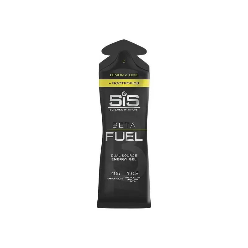 Beta Fuel + Nootropics Gels Lemon And Lime Flavor - Pack 6x60ml - image