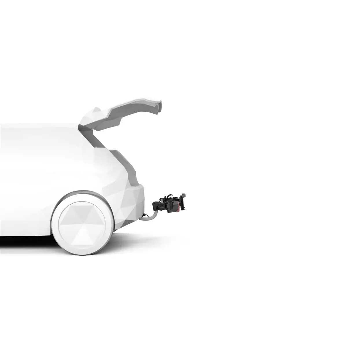 Portabicicletas Gancho de Remolque Velolite 1 Bicicleta #5