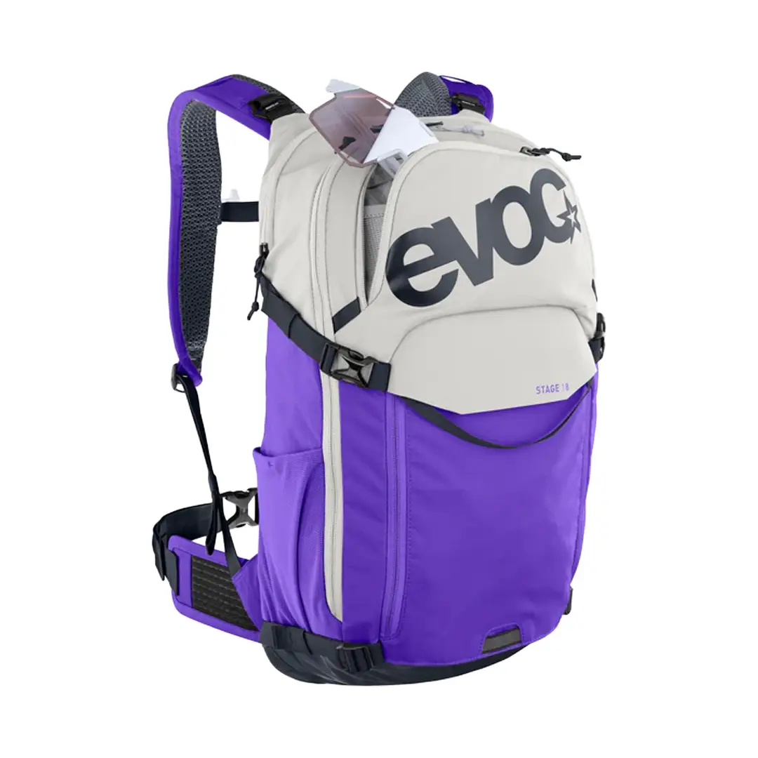 Stage Rucksack 18L Beige/Violett #1