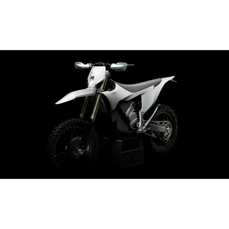 Moto Elettrica Stark VARG EX 21/18'' 80cv Freno A Manubrio Bianco - Omologabile #1