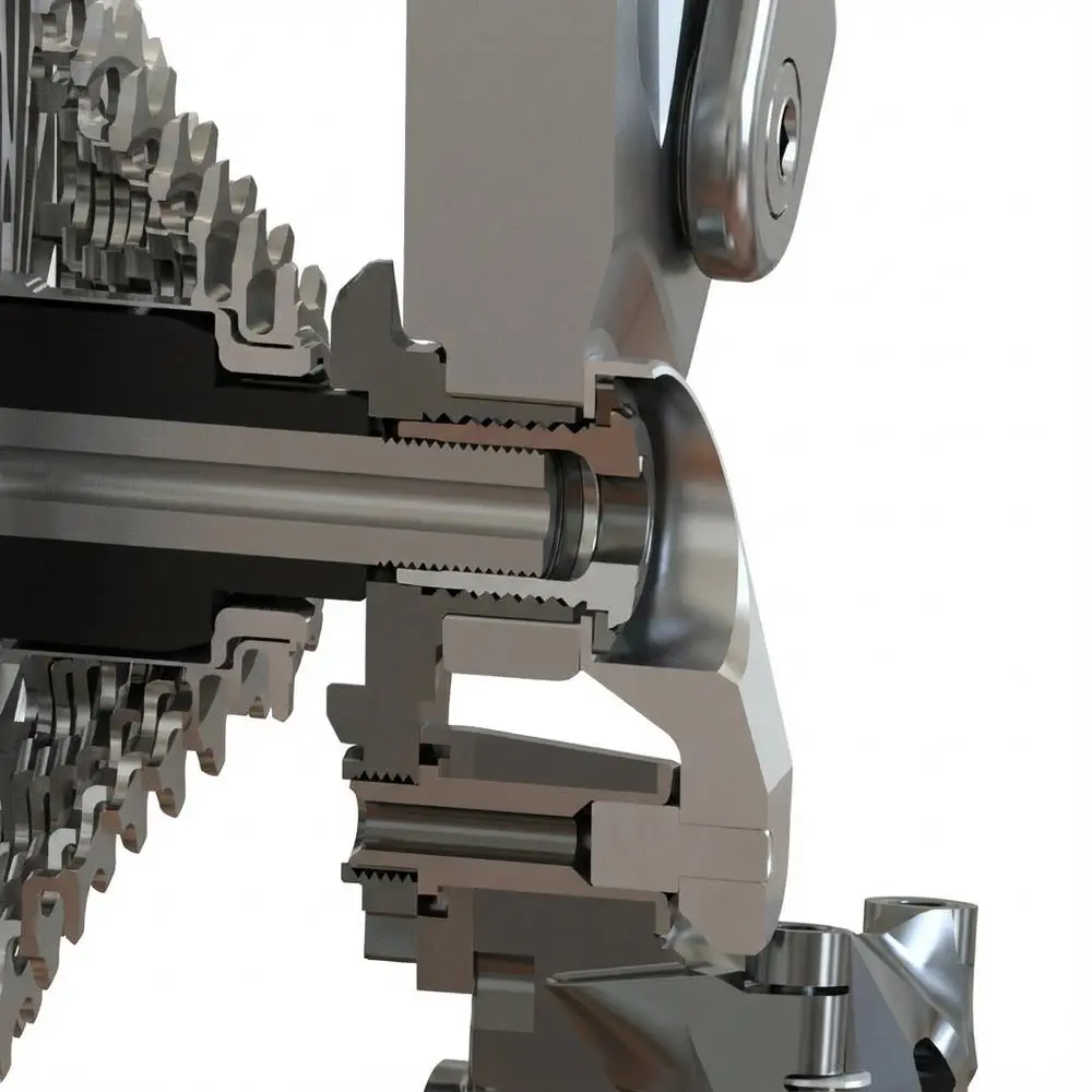 Reforço do Suporte do Câmbio Stiffshifter Compatível com Sram Eagle / Sram Eagle AXS Preto #3