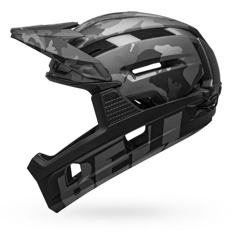 55/59cm BEV003 BELL ciclismo visore casco super air/r nero taglia m 