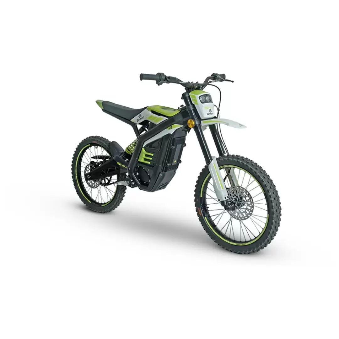 Binsen L1E Dirt Bike Versione Omologabile Bianco/Verde - image