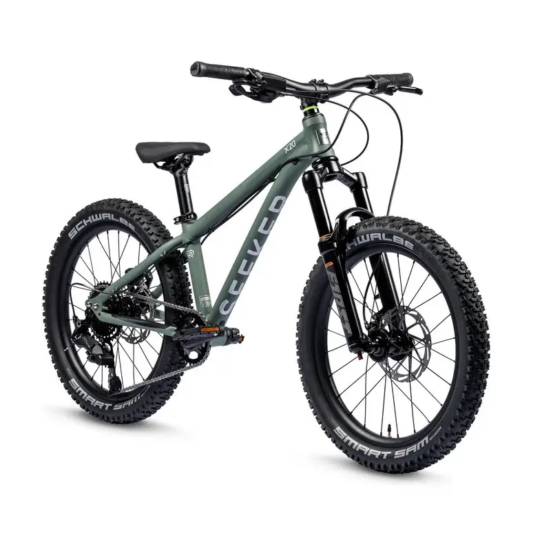 Bici MTB Bambino 6-8 Anni Seeker X 20 20'' 9v Green Taglia Unica - image