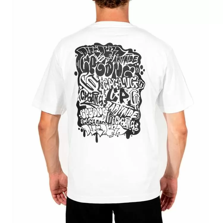 T-Shirt CP+dyedbro blanc taille XL #3