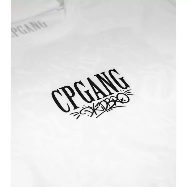 T-Shirt CP+dyedbro blanc taille XL #4