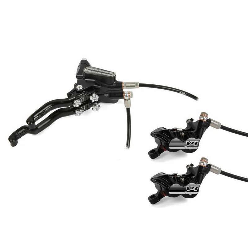 Kit de Freno de Disco Derecho para Palanca Única Tech 3 V4 Duo Negro