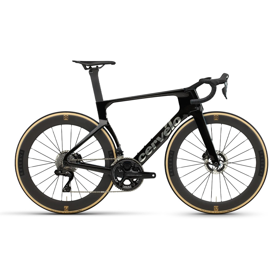 S5 Dura-Ace Di2 2x12v Five Black 2027 Taglia M