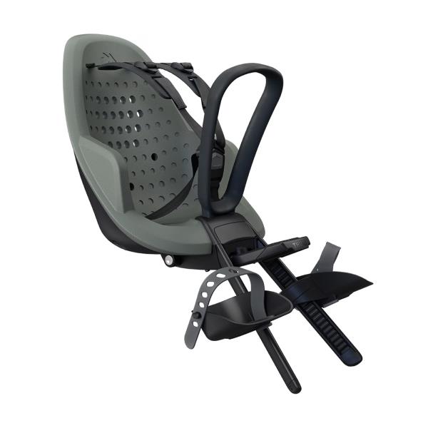 Asiento Delantero Thule Yepp 2 Mini Montaje Tubo de Dirección Verde Agave