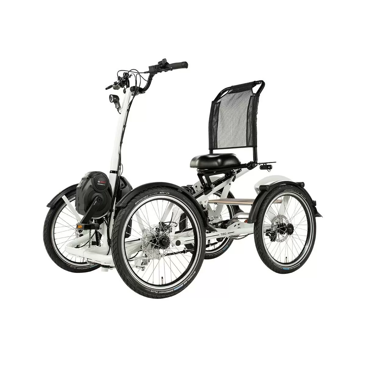 Tibo 20'' 8v 500Wh Bosch Performance Electric Quadcycle Gray One Size #1
