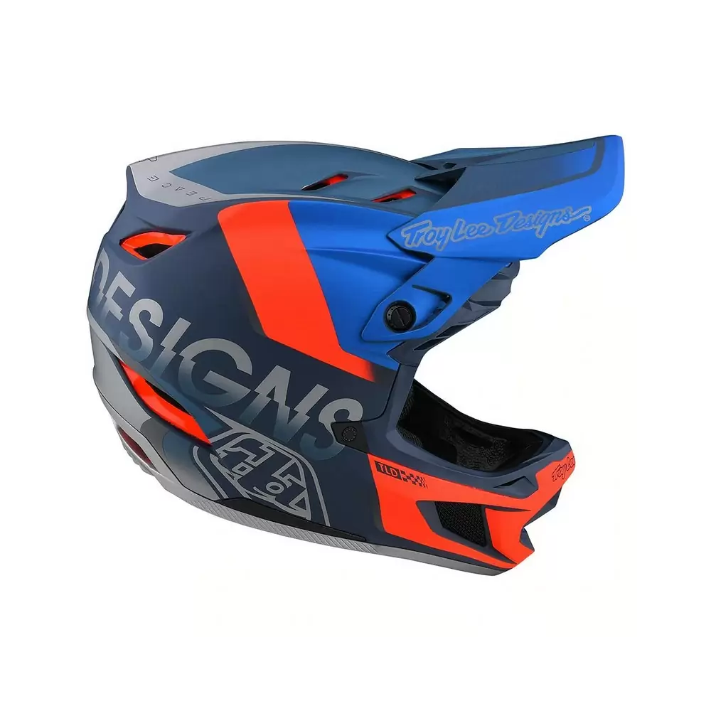 Full Face MTB Helmet D4 Composite MIPS Qualifier Slate Red Size M (57-58cm) #6