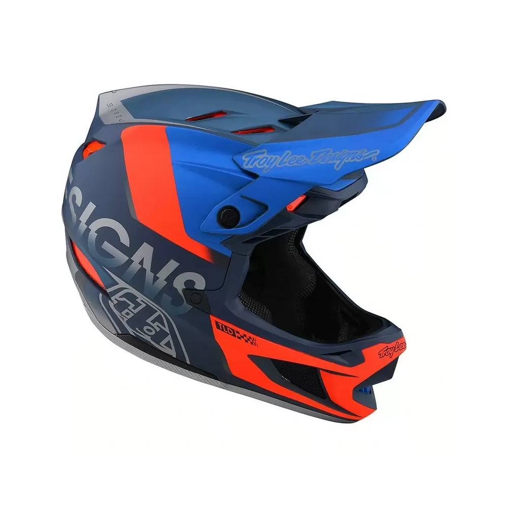 Full Face MTB Helmet D4 Composite MIPS Qualifier Slate Red Size S (55-56cm) #7