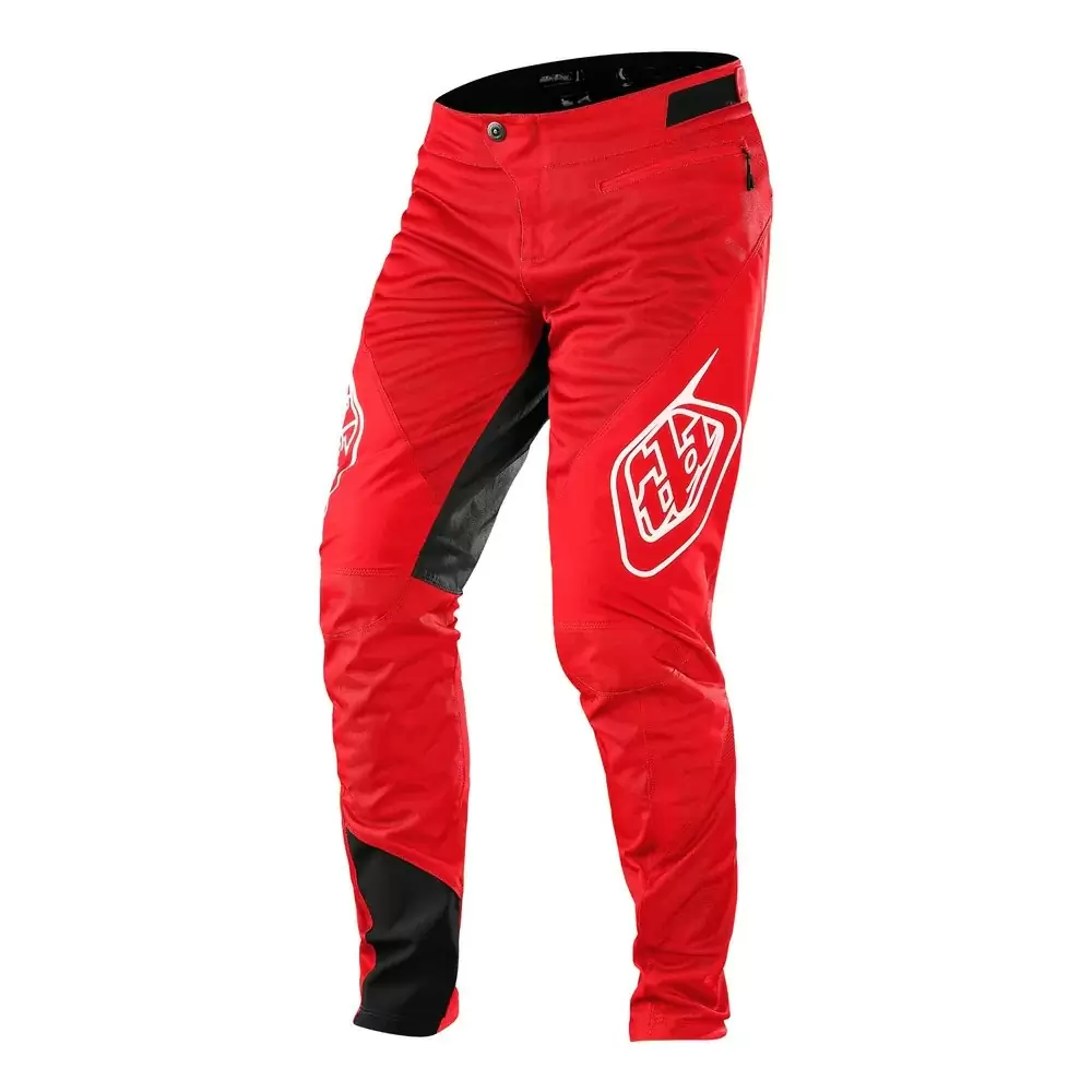 Pantaloni MTB Sprint DH/Enduro Rosso Taglia S - image