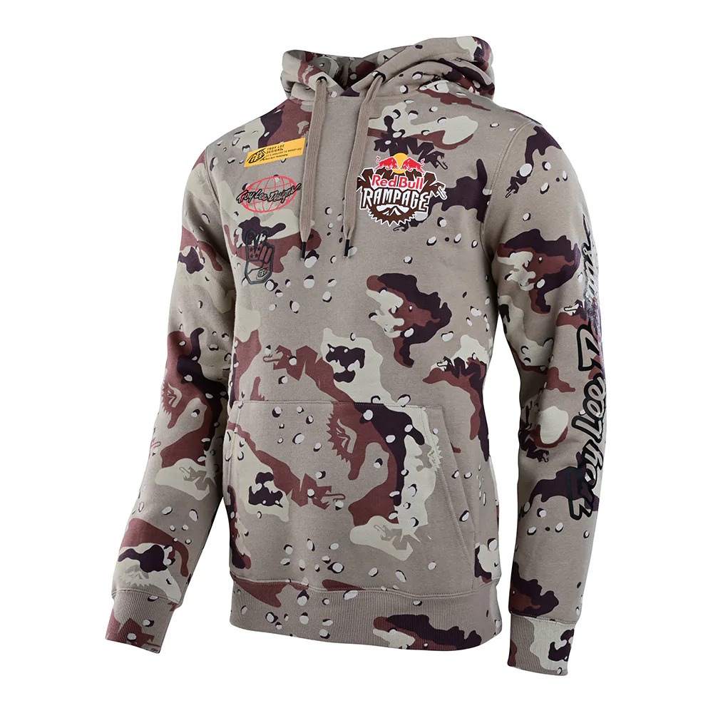 Pullover Hoodie Red Bull Rampage Edition Camo Size S