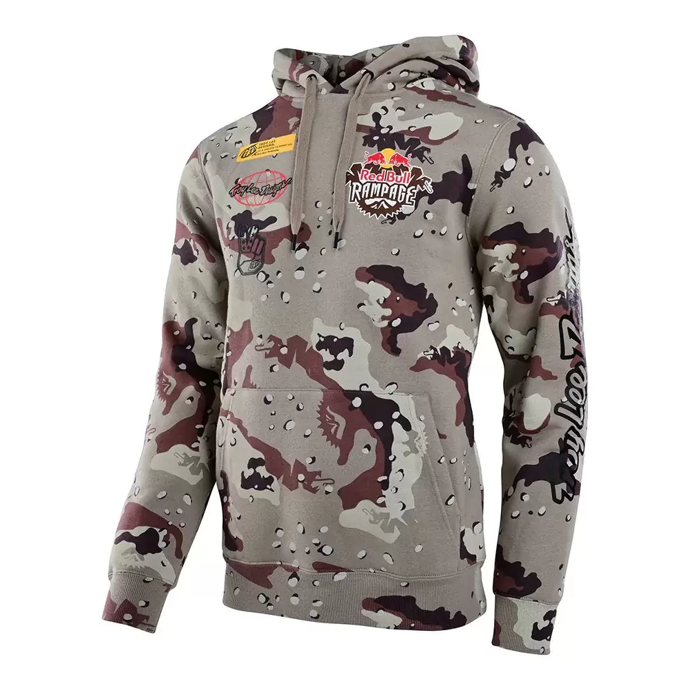 Pullover Hoodie Red Bull Rampage Edition Camo Size S - image
