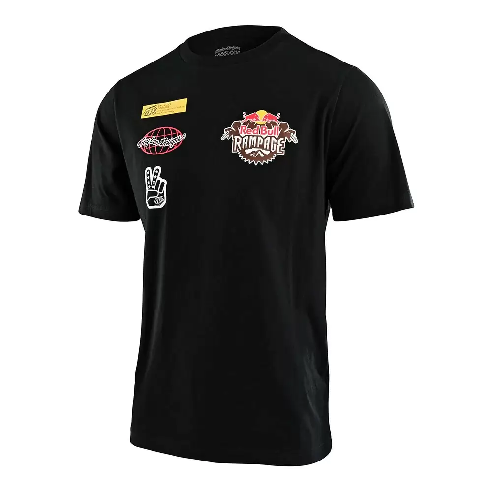 T-Shirt Lockup Red Bull Rampage 2022 Edition Black Size S - image