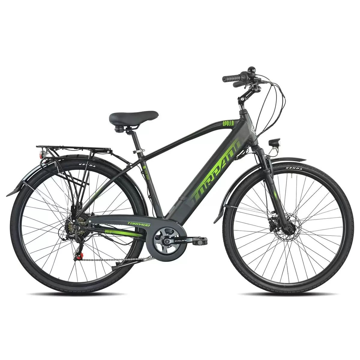 Apollo T245 28'' 7s Bafang 418Wh Black/Green Size M - image