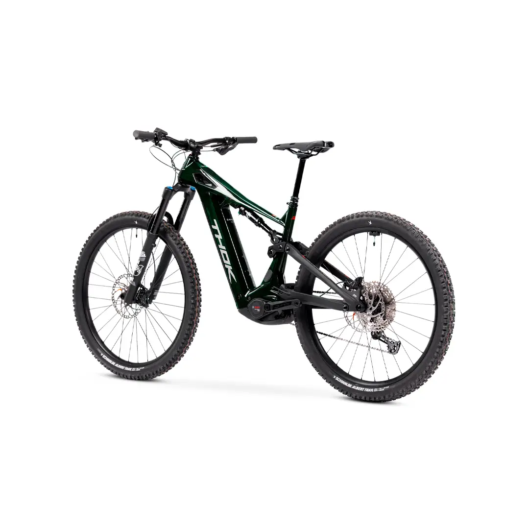 TP4 29 '' 160mm 12V 800WH Bosch Performance Line CX Dragon Green 2025 Size S #3