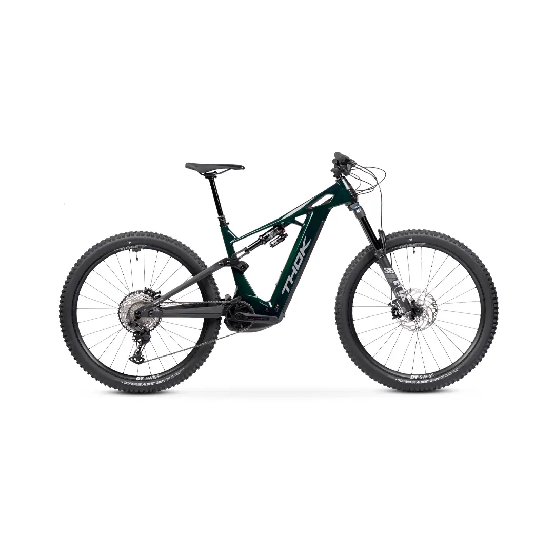 TP4-S 29 '' 160 mm 12V 800WH Línea de rendimiento Bosch CX Dragon Green 2025 Tamaño s - image