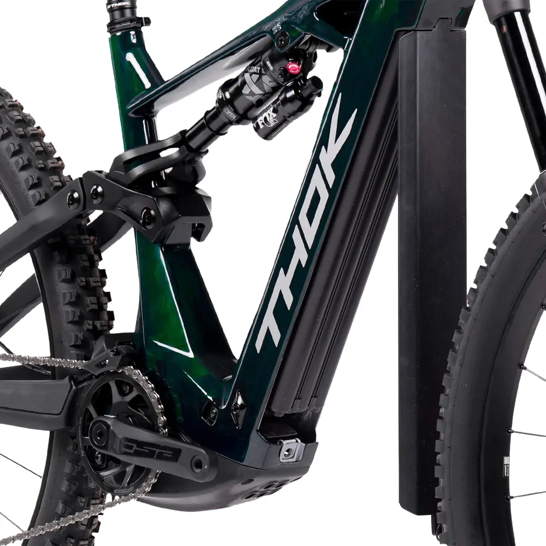 TP4-S 29 '' 160 mm 12V 800WH Línea de rendimiento Bosch CX Dragon Green 2025 Tamaño s #9