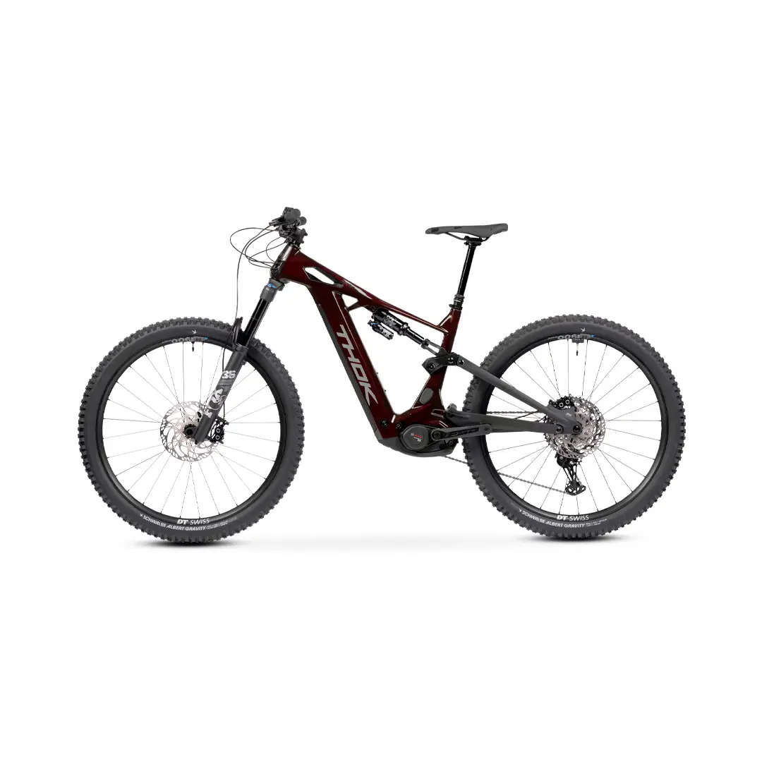 TP4-S 29 '' 160 mm 12V 800WH Línea de rendimiento Bosch CX Forged Red 2025 Tamaño s #4