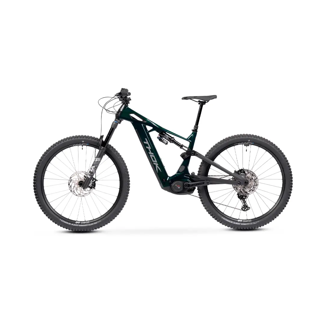 TP4-S 29 '' 160 mm 12V 800WH Línea de rendimiento Bosch CX Dragon Green 2025 Tamaño s #5