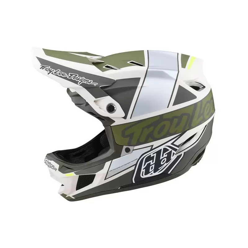 Full Face MTB-Helm D4 Composite MIPS Militärgrün Größe M (57-58cm) - image