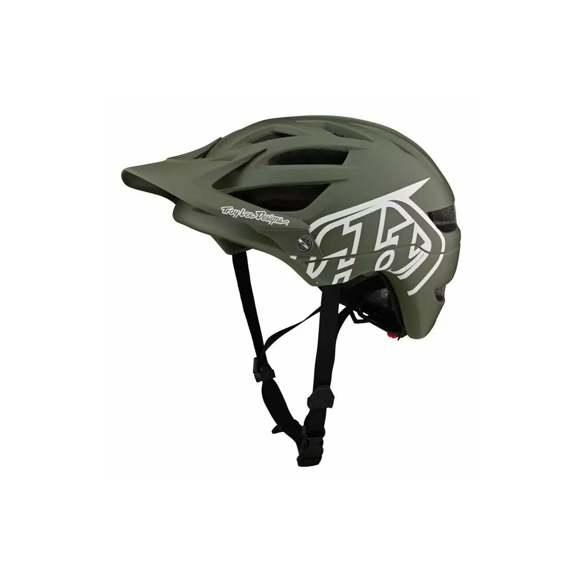 Enduro MTB Helmet A3 Drone Steel Green Size S (54-56cm) - image
