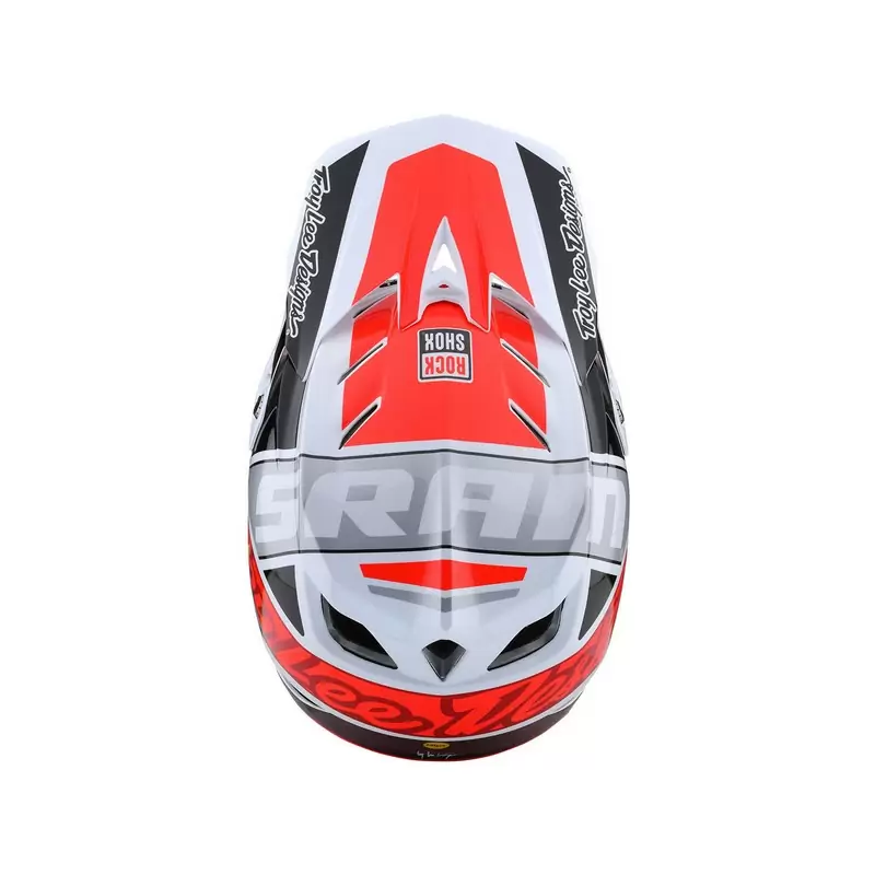 Full Face MTB Helmet D4 Composite MIPS Team Sram White/Red Size M (57-58cm) #2