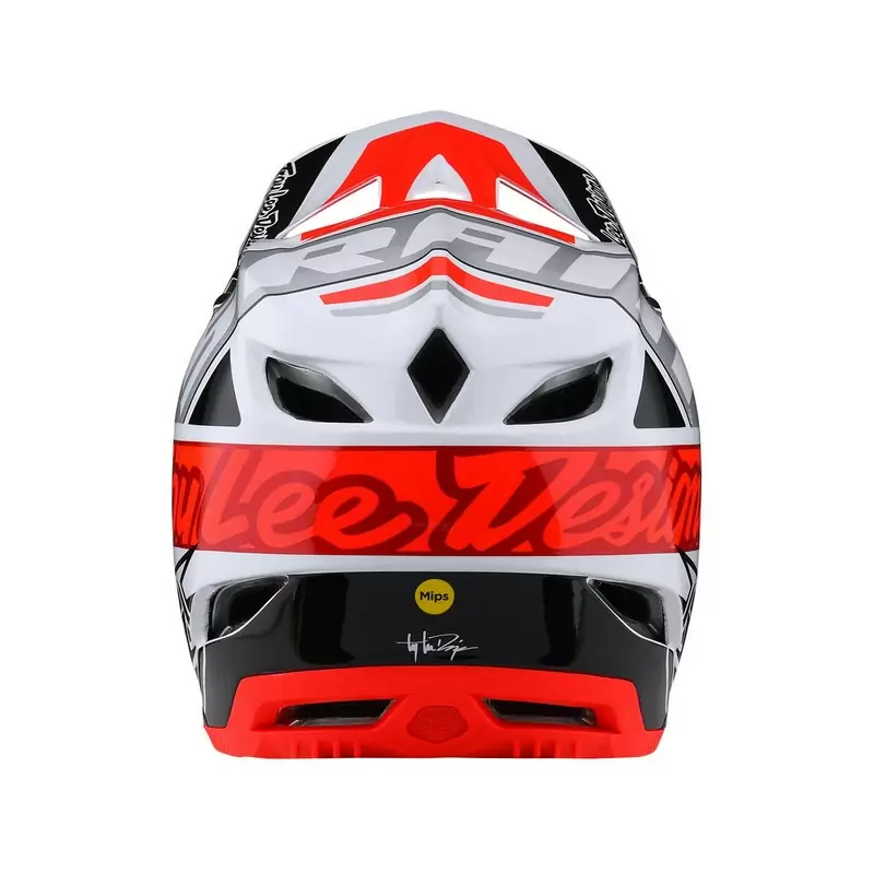 Full Face MTB Helmet D4 Composite MIPS Team Sram White/Red Size XL (60-61cm) #4