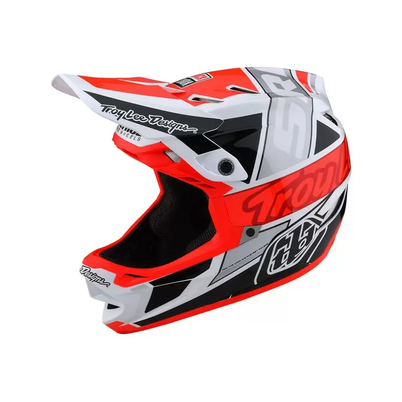 Full Face MTB Helmet D4 Composite MIPS Team Sram White/Red Size M (57-58cm) #1