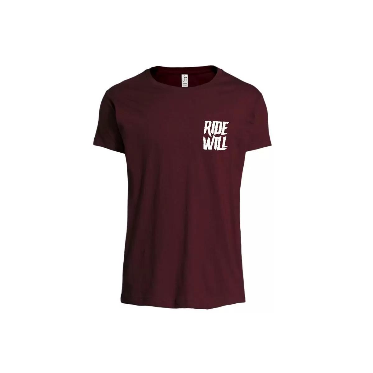 T-shirt Legacy Crew Oxblood Size S