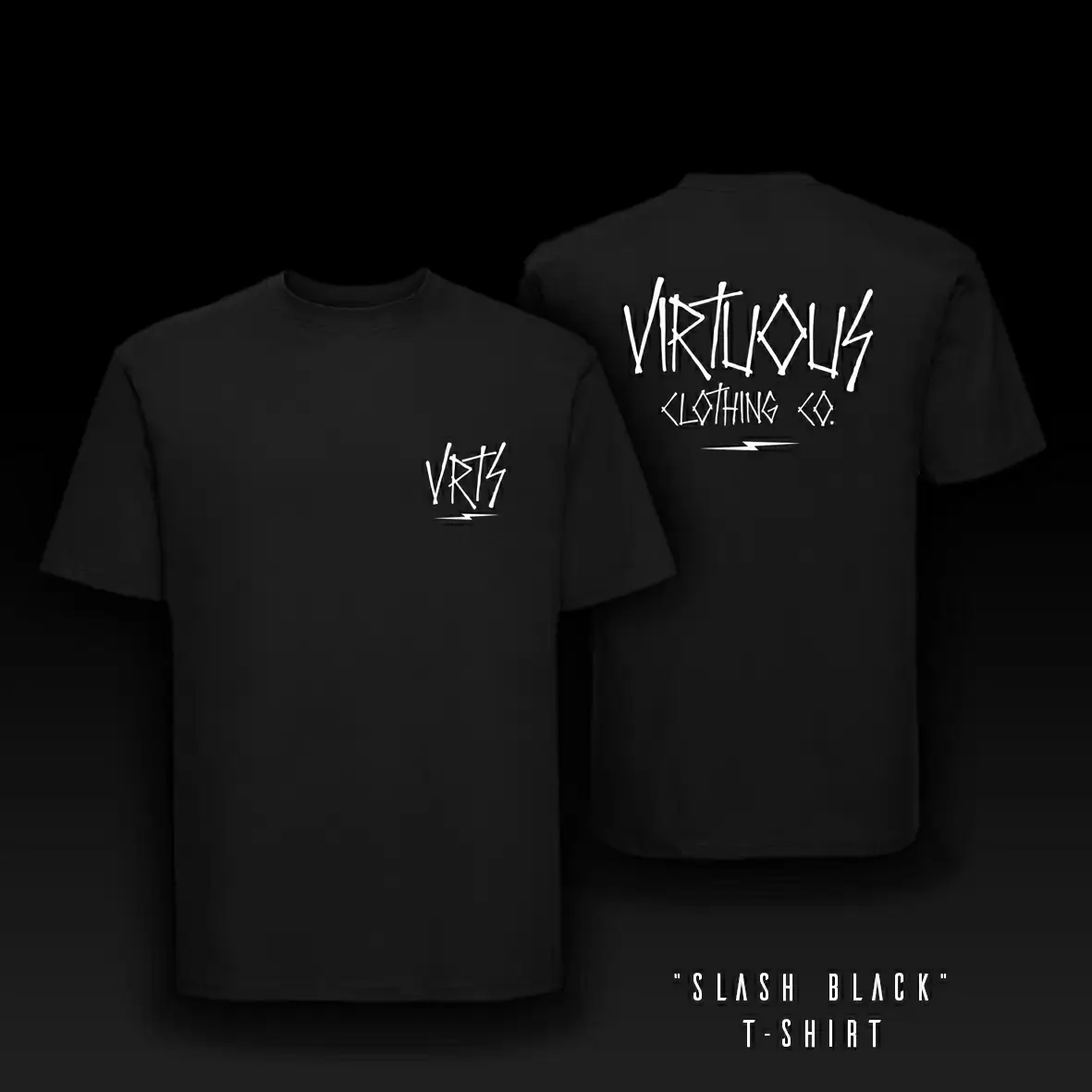 T-shirt Slash Big Logo Noir Taille XXL #2