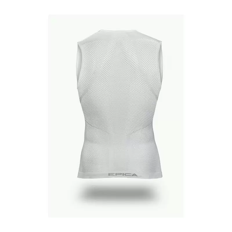 Undershirt With Differentiated Mesh White Size XL/XXL #1