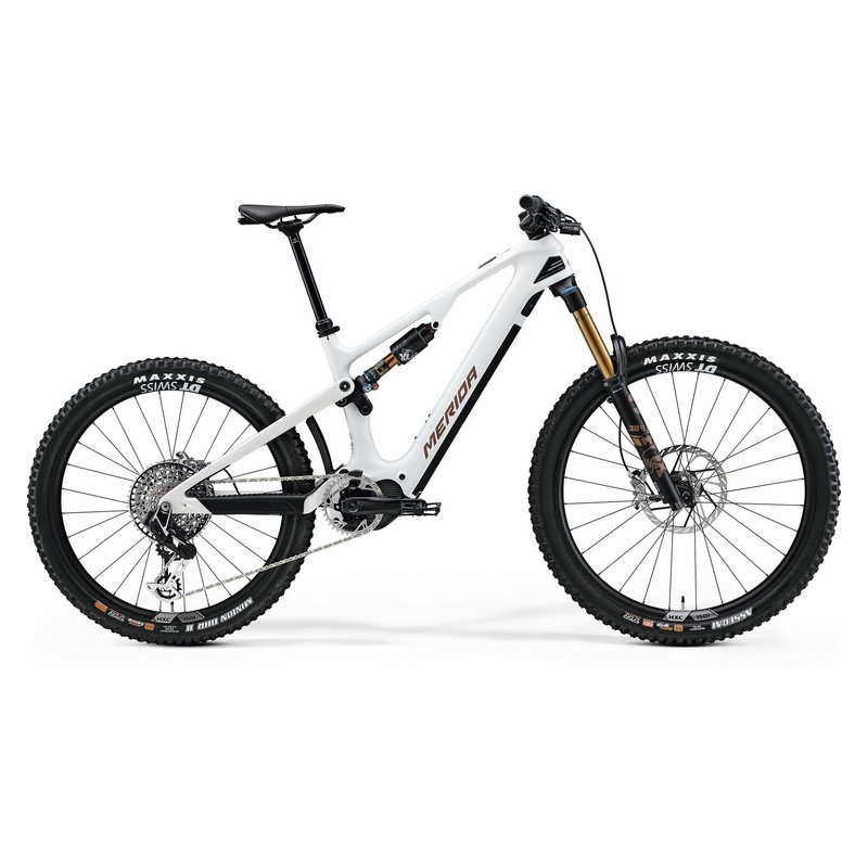 eONE-SIXTY 10K 29/27,5'' 170mm 12v 600Wh Shimano EP801 Bianco Taglia XS