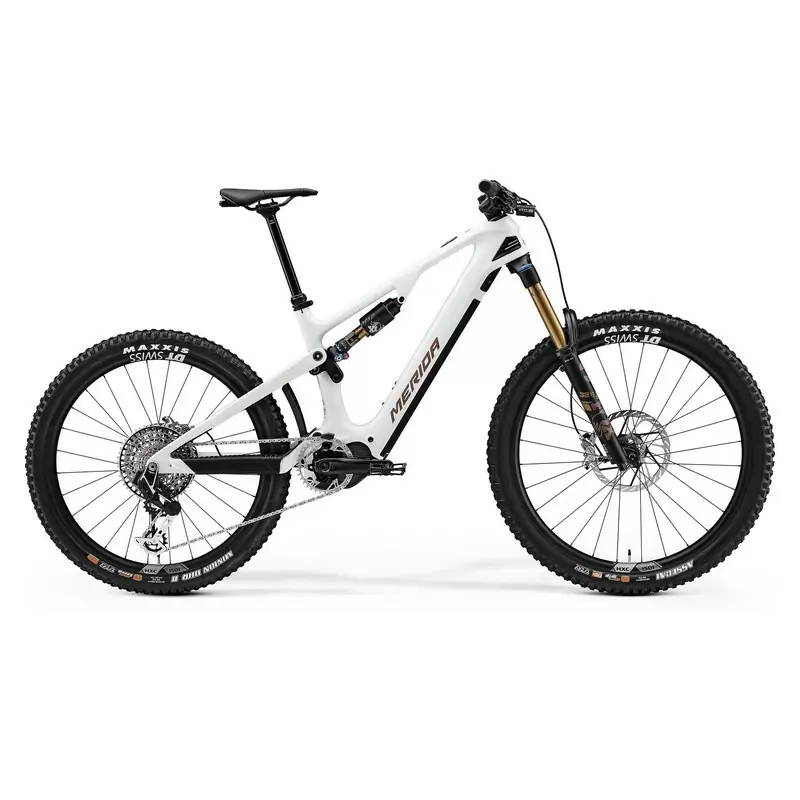 eONE-SIXTY 10K 29/27,5'' 170mm 12v 600Wh Shimano EP801 Bianco Taglia XS - image