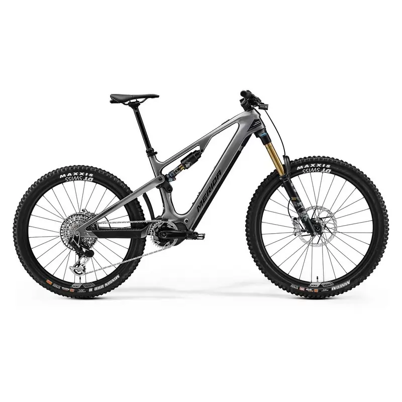 eONE-SIXTY 10K 29/27,5'' 170mm 12v 600Wh Shimano EP801 Grigio Taglia S - image